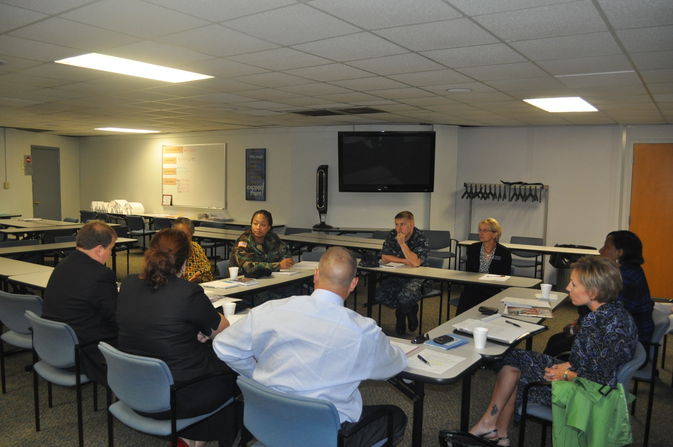 Veteran Focus Group at Norfolk Naval Station