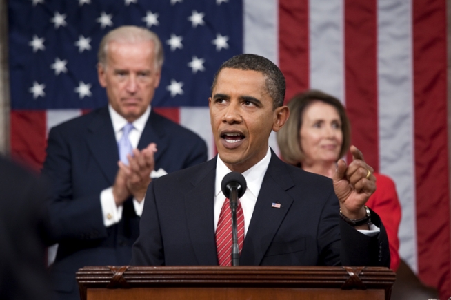 resident Barack Obama delivers a health care address to a joint session of Congress at the U.S. Capitol in Washington, D.C., September 9, 2009