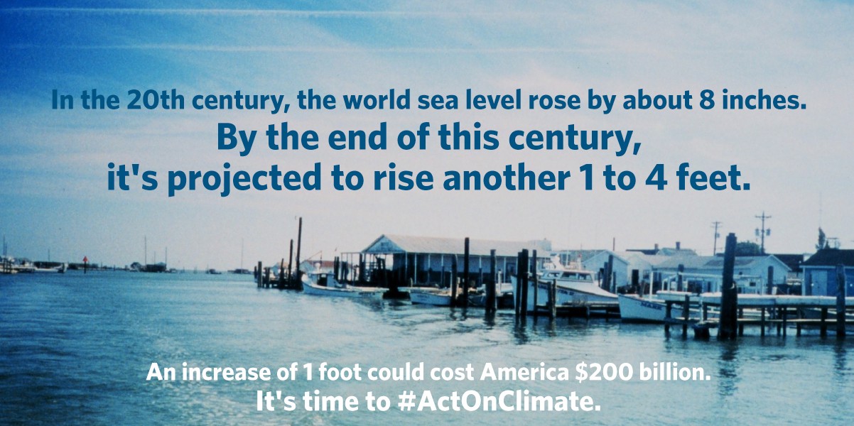 It's time to Act on Climate graphic