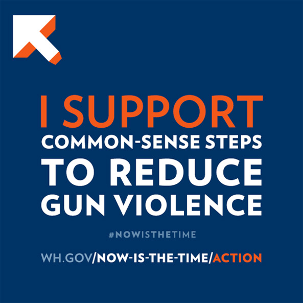 I support common-sense steps to reduce gun violence