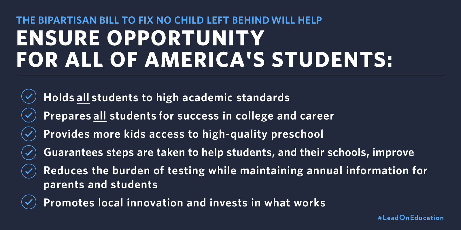 Every Student Succeeds Act