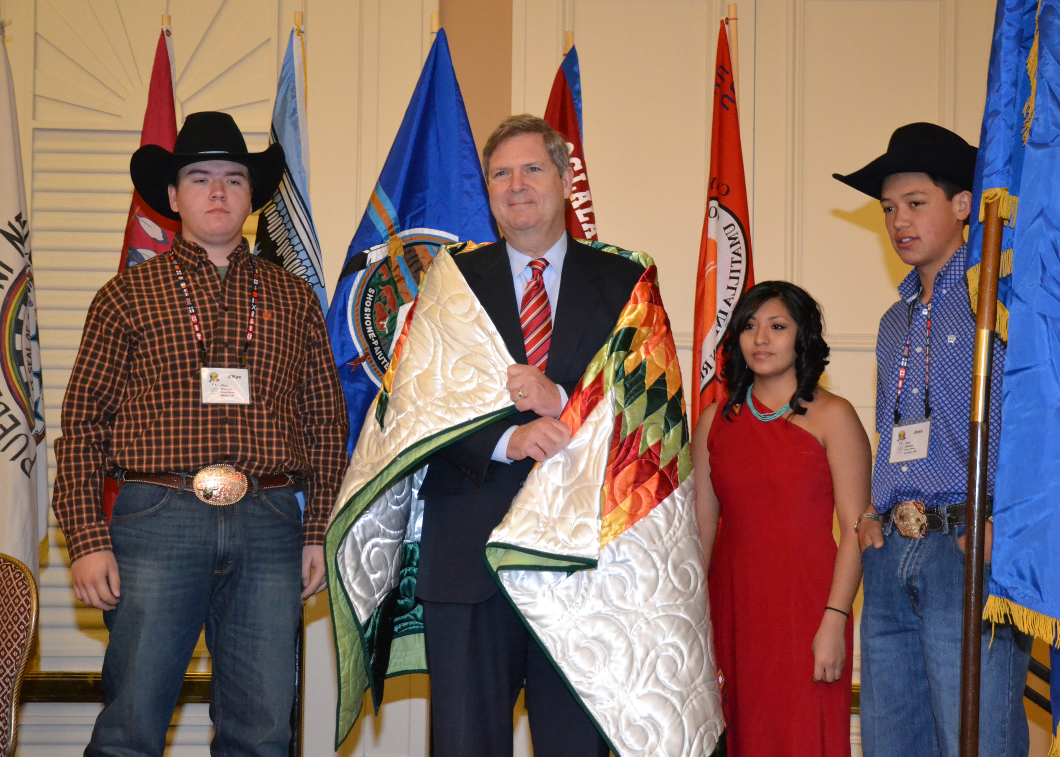 Secretary Vilsack at Pine Ridge