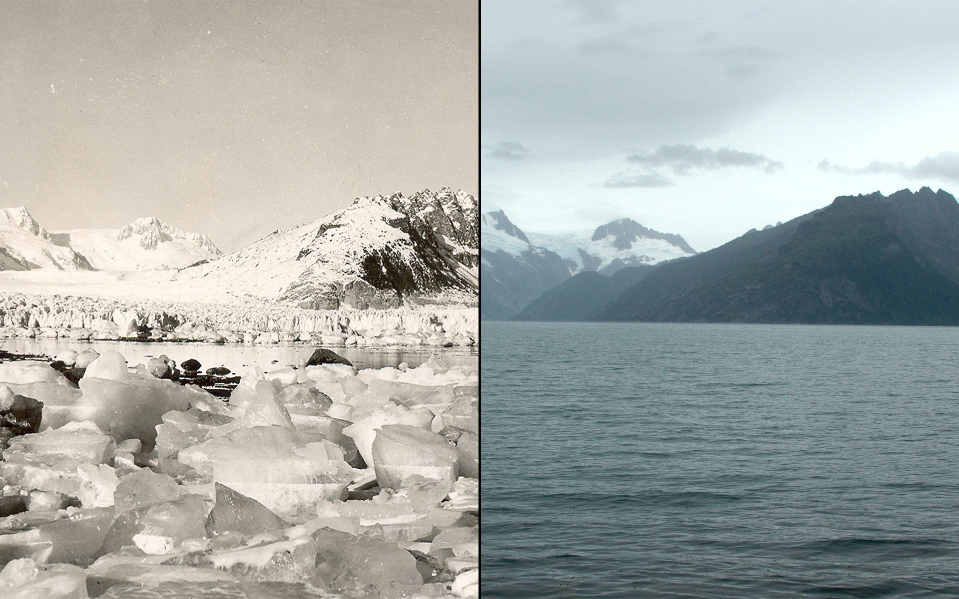 Northwestern Glacier melt, Alaska