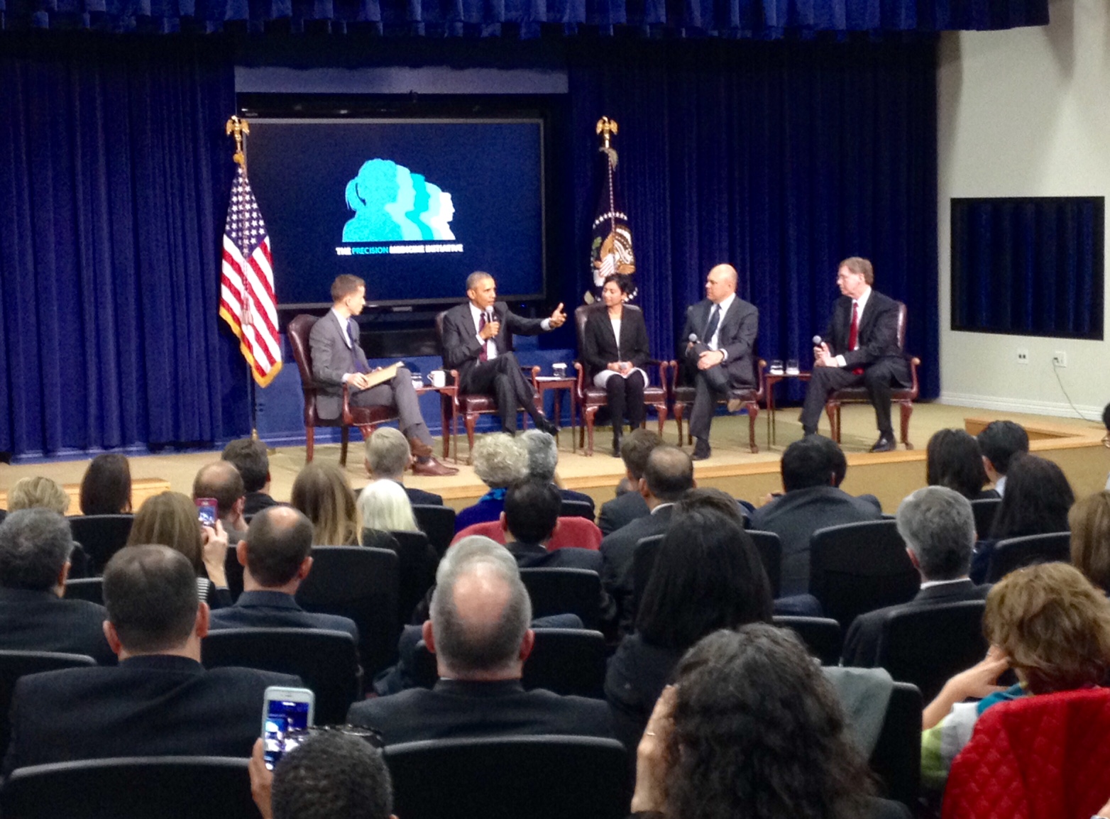 President Obama at the Precision Medicine Initiative Summit