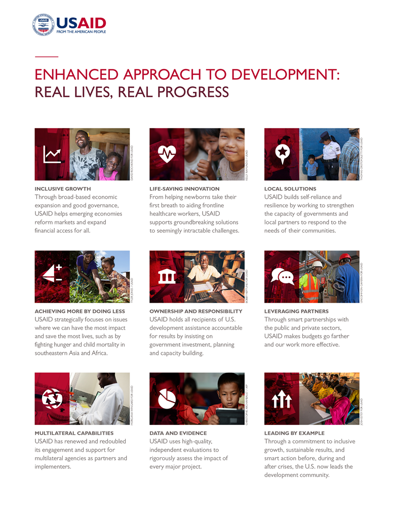 Enhanced Approach to Development: Real Lives, Real Progress