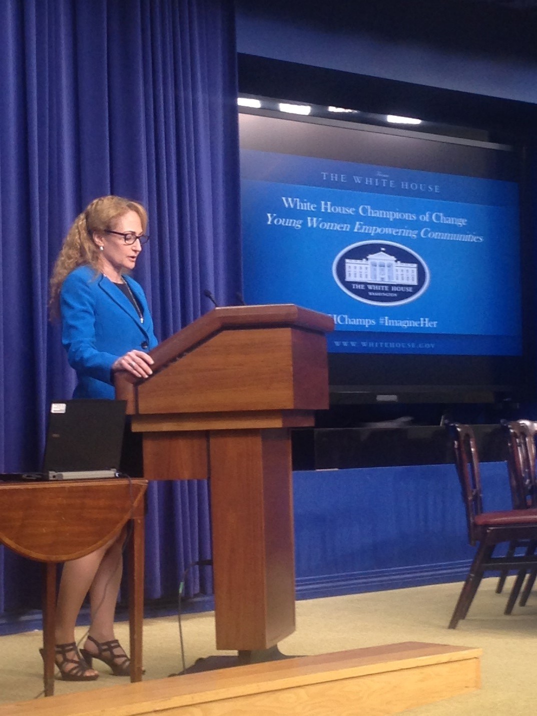 OSTP's Jo Handelsman speaks at "White House Champions of Change: Young Women Empowering Communities"