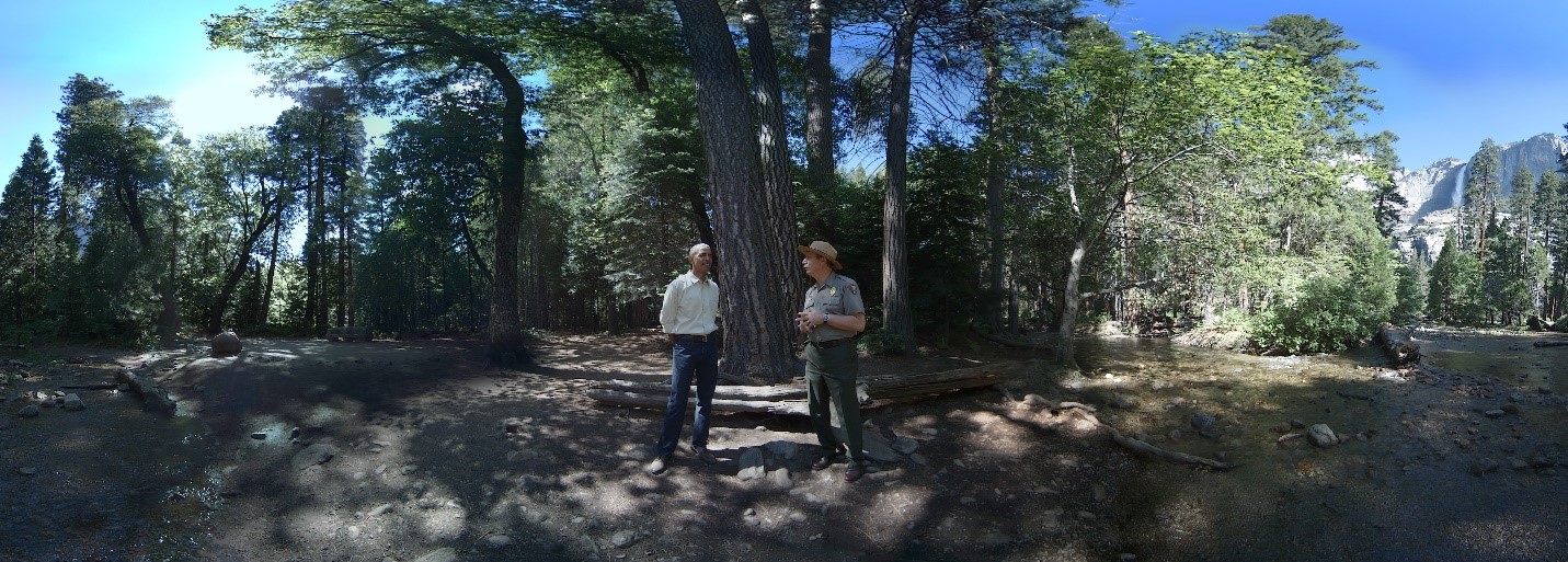 Yosemite Falls John Muir cabin site