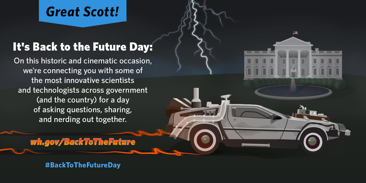 Great Scott! Today's Back to the Future Day!